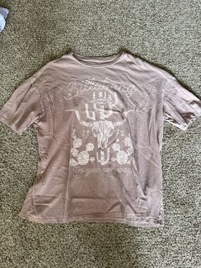 Billabong Women's Short-Sleeve Graphic Tee - Dusty Mauve